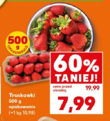 Truskawki promocja w Kaufland