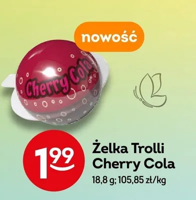 Żelka Trolli Cherry Cola promocja w Żabka