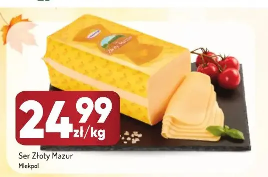 Ser Złoty Mazur Mlekpol promocja w Avita