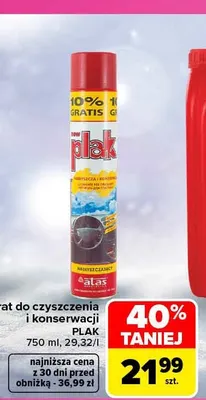 Preparat do czyszczenia i konserwacji Plak promocja w Carrefour