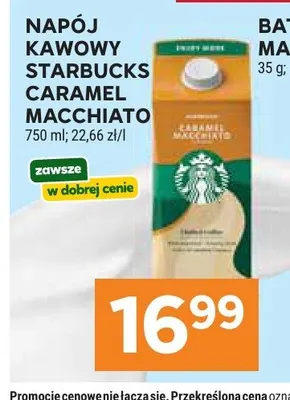 Napój kawowy Starbucks Caramel Macchiato promocja w Stokrotka