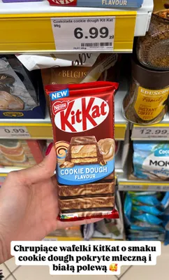 Czekolada cookie dough promocja w Dino