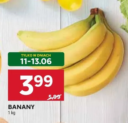 Banany promocja w Stokrotka