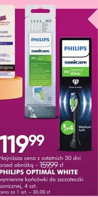 Optimal White wymienne końcówki do szczoteczki sonicznej promocja w Super-Pharm