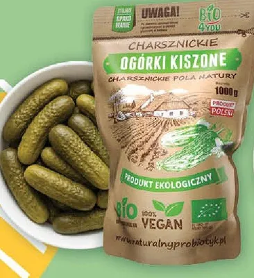 Ogórki kiszone bio charsznickie pola natury promocja w SPAR