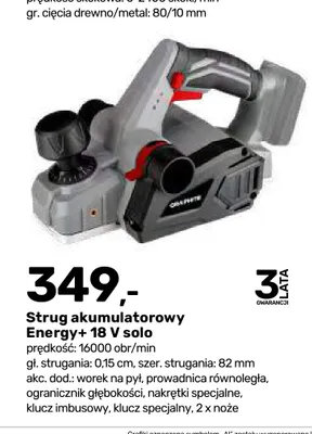 Strug akumulatorowy Graphite Energy+ solo promocja w Bricomarche
