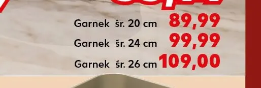 Garnek śr. 24 cm Valdinox promocja w Kaufland