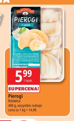 Pierogi Kotwica promocja w Leclerc