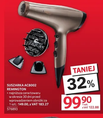 Suszarka AC8002 Remington promocja w Selgros