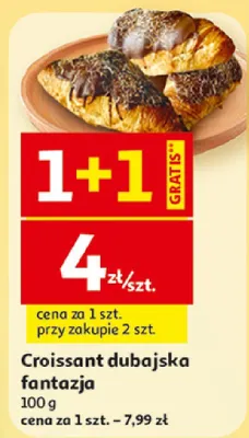 Croissant dubajska fantazja promocja w Auchan