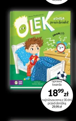Książka Olek Kontra poniedziałek promocja w Empik