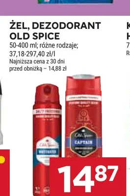 Żel Old Spice promocja w Stokrotka