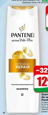 Szampon do włosów Pantene Intensive Repair promocja w Dino