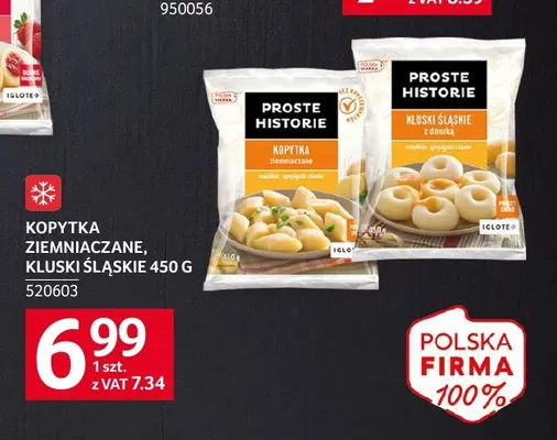 Kopytka ziemniaczane Proste Historie promocja w Selgros