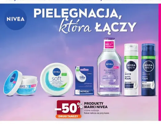 Produkty marki Nivea promocja w Stokrotka