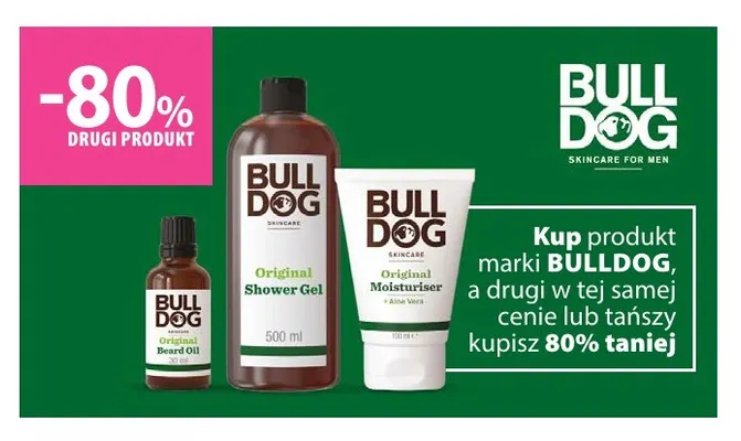 Żel pod prysznic Original Bulldog promocja w Hebe