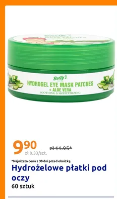 Hydrożelowe płatki pod oczy Betty's promocja w Action