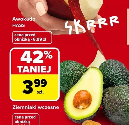 Ziemniaki wczesne promocja w Carrefour Market