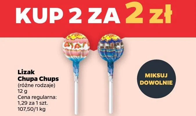 Lizak Chupa Chups promocja w Netto