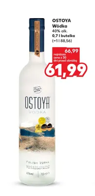 Wódka Ostoya promocja w Kaufland