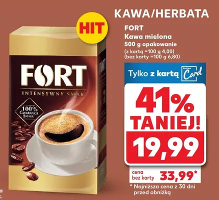 Kawa mielona promocja w Kaufland