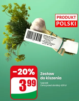 Zestaw do kiszenia polski promocja w Dino