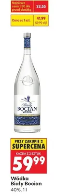 Wódka Biały Bocian promocja w Biedronka