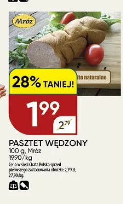 Pasztet wędzony Mróz promocja w Chata Polska