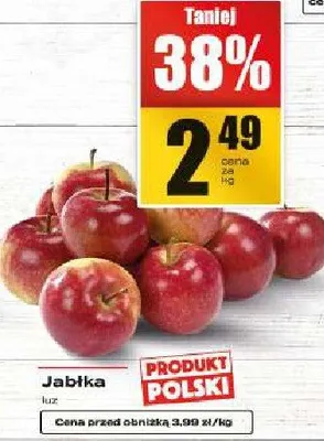 Jabłka promocja w Supeco
