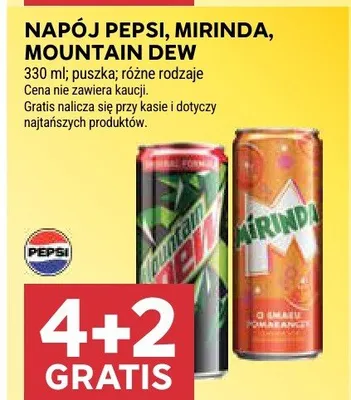 Napój Pepsi promocja w Stokrotka