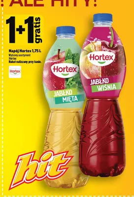 Napój Hortex Jabłko Mięta promocja w TOPAZ