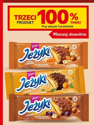 Ciastka Jeżyki Orange Goplana promocja w Kaufland