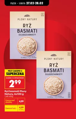 Ryż basmati długoziarnisty promocja w Biedronka