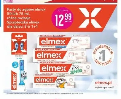 Pasta do zębów Elmex promocja w Drogerie Jasmin