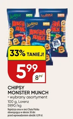 Chipsy promocja w Chata Polska