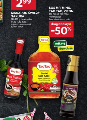 Sos sojowy TaoTao promocja w Stokrotka