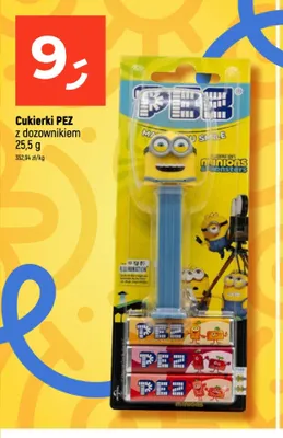 Cukierki PEZ z dozownikiem promocja w Dealz