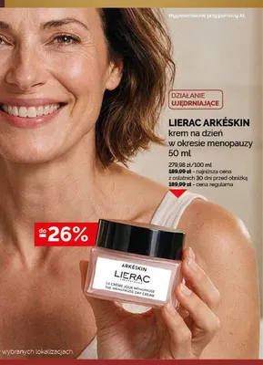 Krem na dzień w okresie menopauzy Lierac Arkéskin promocja w Ziko Dermo
