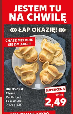 Brioszka Chase Psi Patrol promocja w Kaufland