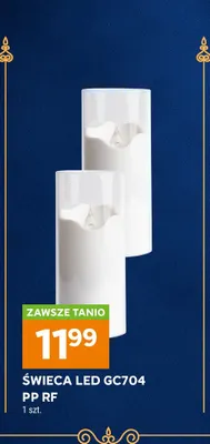 Świeca LED GC704 Pp Rf promocja w Stokrotka