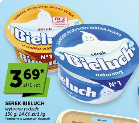 Serek wybrane rodzaje promocja w Euro Sklep