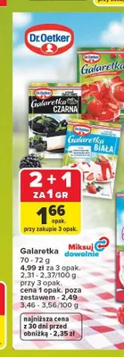 Galaretka Dr. Oetker promocja w Carrefour Market