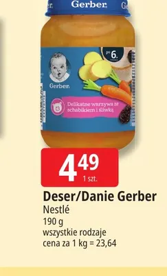Deser Gerber promocja w Leclerc
