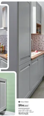 Gres Olden light grey 59,7x59,7cm promocja w Castorama