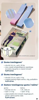 Guma treningowa 70 cm Spokey promocja w Biedronka