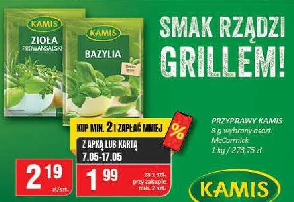 Zioła prowansalskie Kamis promocja w Chorten