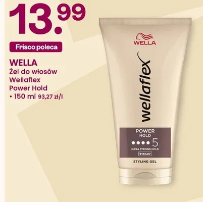 Żel do włosów Wella Wellaflex Power Hold promocja w Frisco
