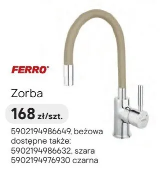 Bateria kuchenna Zorba beżowa promocja w Castorama