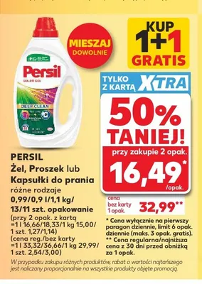 Kapsułki do prania Persil promocja w Kaufland