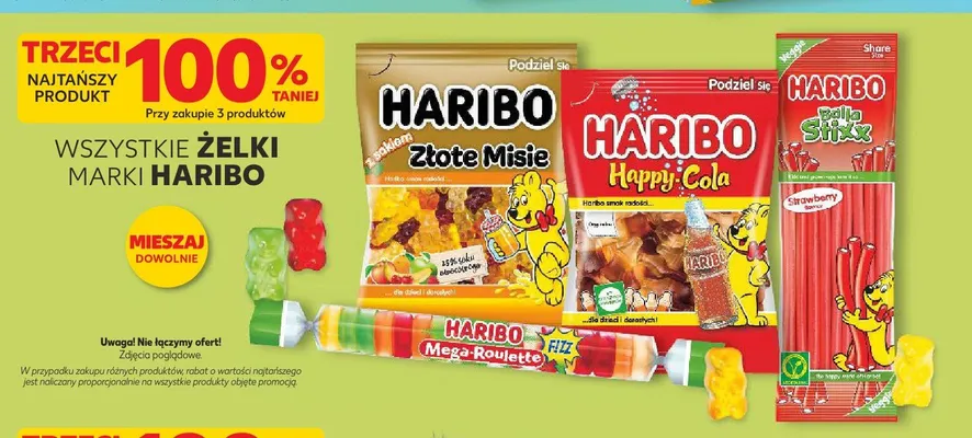 Żelki HARIBO Balla Stixx promocja w Kaufland